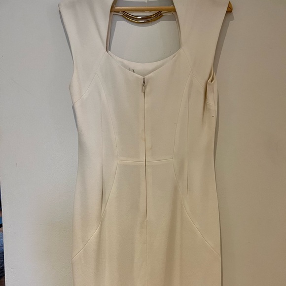 BCBG Cream White dress and jacket. - Picture 3 of 5